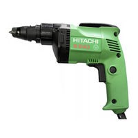 Hitachi W 8VB Instruction Manual And Safety Instructions