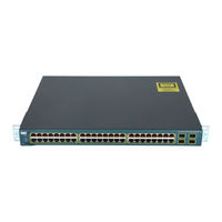 Cisco WS-C3560G-24PS-E Software Configuration Manual