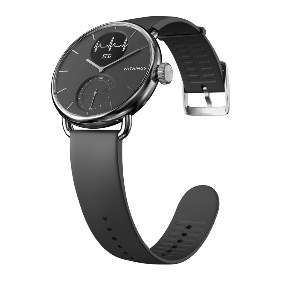 Withings SCANWATCH Manual