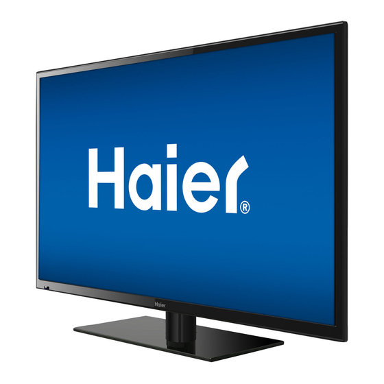 Haier LE40D3281 LED-LCD HDTV Manuals