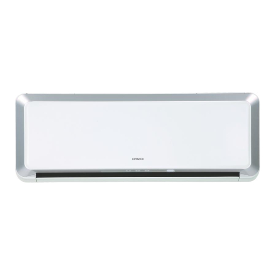 Hitachi RAK-25QXA Installation Manual