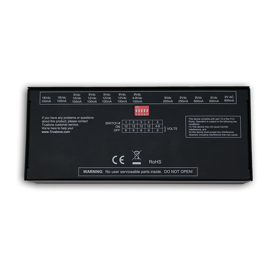 Truetone 1 SPOT Pro CS12 Owner's Manual