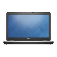 Dell Latitude E6540 Owner's Manual