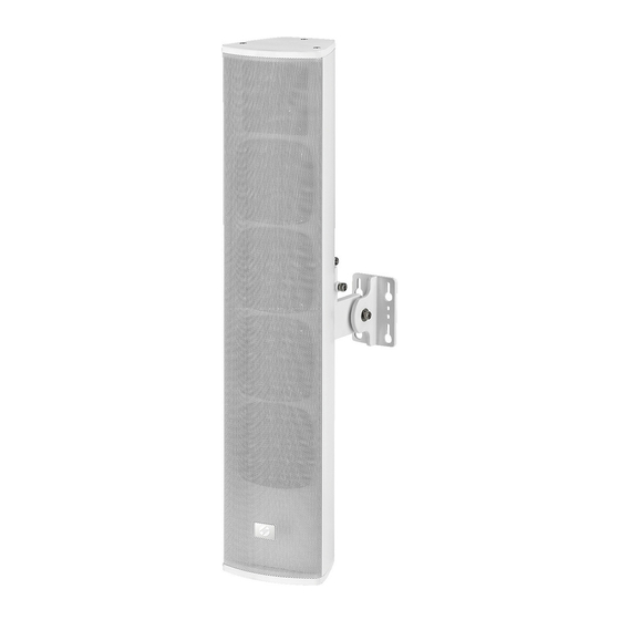 Monacor ETS-422TW/WS Installation Instructions