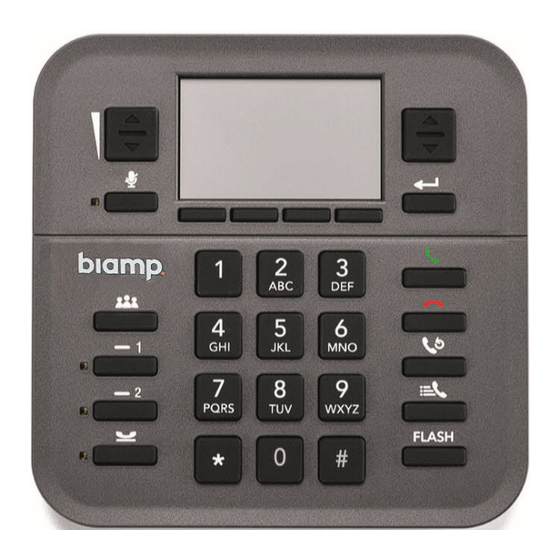 Biamp Tesira HD-1 Installation & Operation Manual