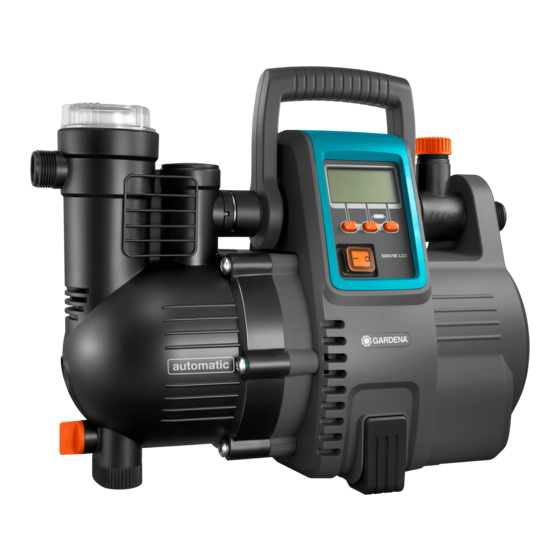 Gardena Premium 6000/6 Operator's Manual