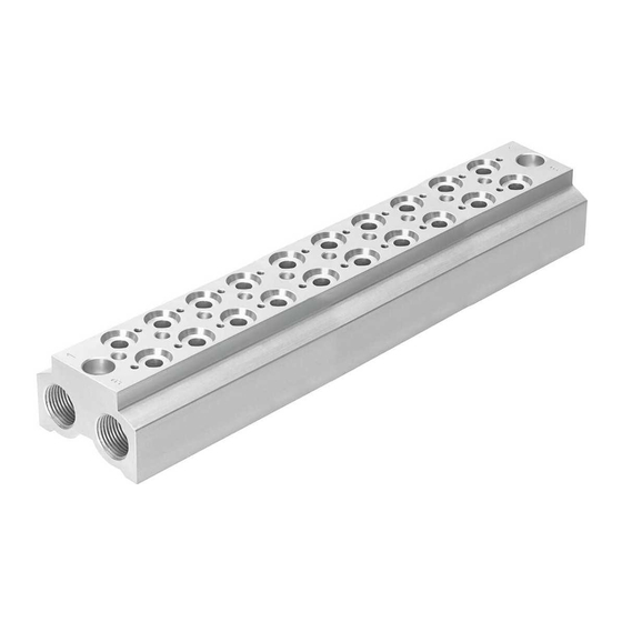 Festo CPE Series Assembly Instructions