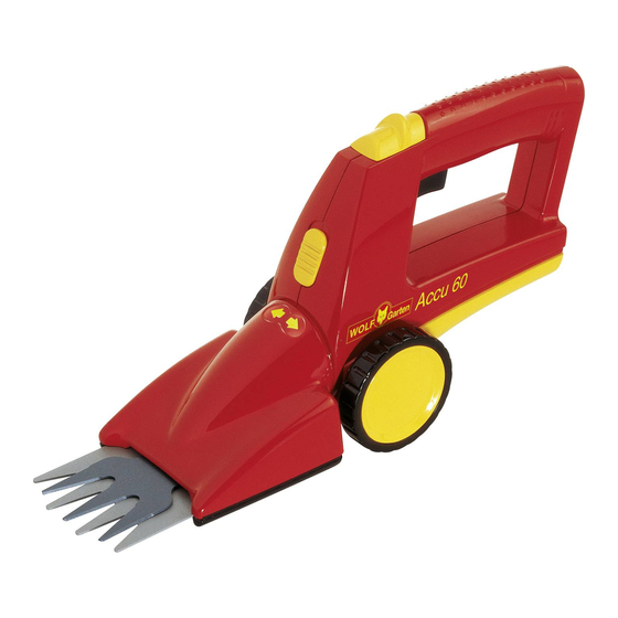 Wolf Garten Power 60 plus Instruction Manual