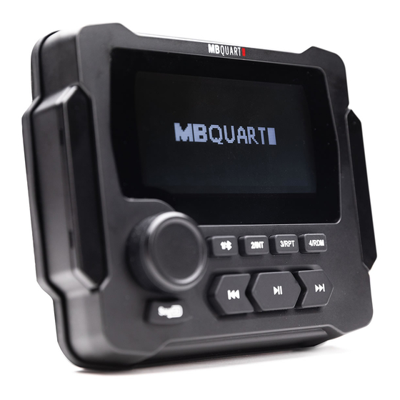 MB QUART GMR-LCD Manuals