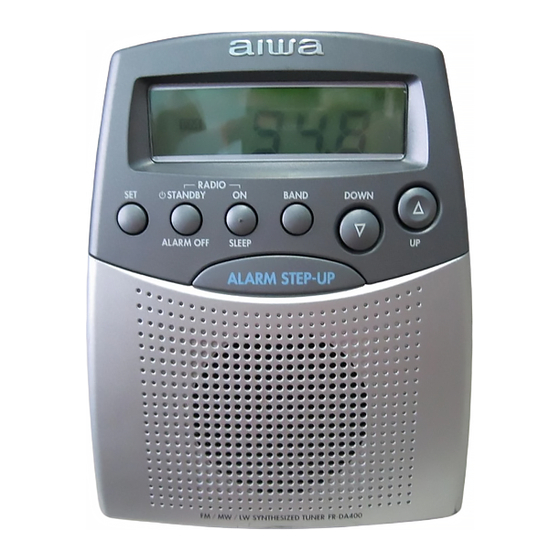 Aiwa FR-DA400 Service Manual