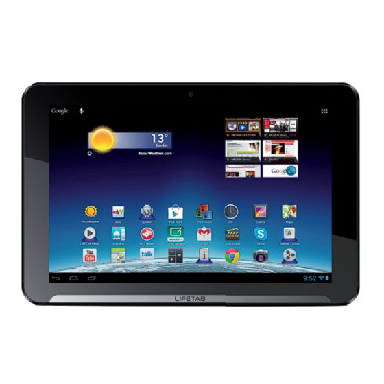 Medion LIFETAB E10311 Instruction Manual