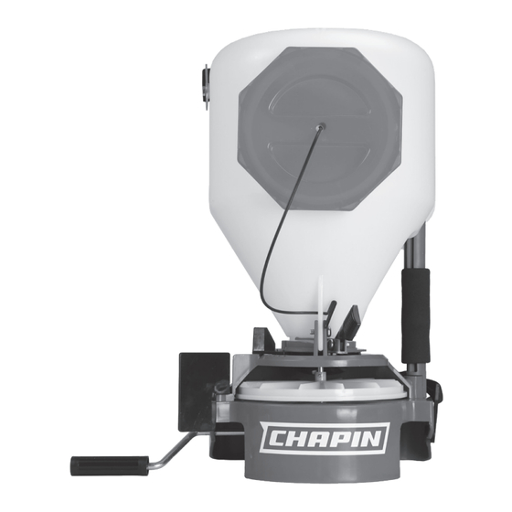 User Manuals: Chapin 8700A Chest-Mounted Spreader