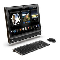 HP IQ804t - ALL-IN-ONE TouchSmart Intel Core 2 Duo Processor T5850 User Manual