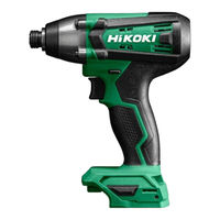 HIKOKI WH 18DF Handling Instructions Manual