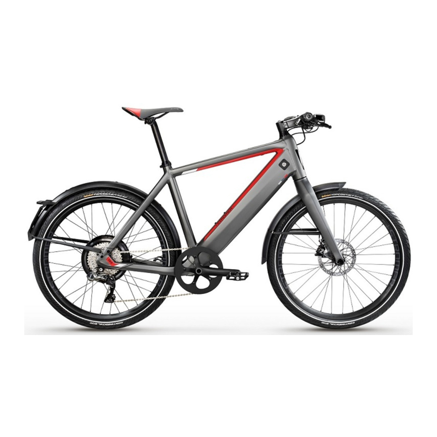 Stromer ST2 S, ST1 X - Electric Bicycle Manual