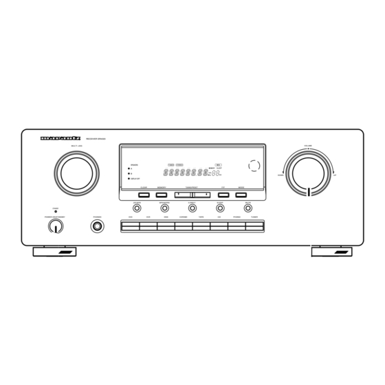 Marantz SR4320 User Manual