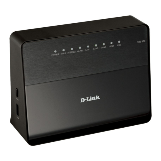 D-Link DIR-320 User Manual