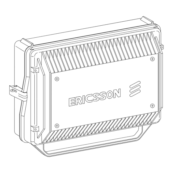 Ericsson BRU3 Instructions Manual