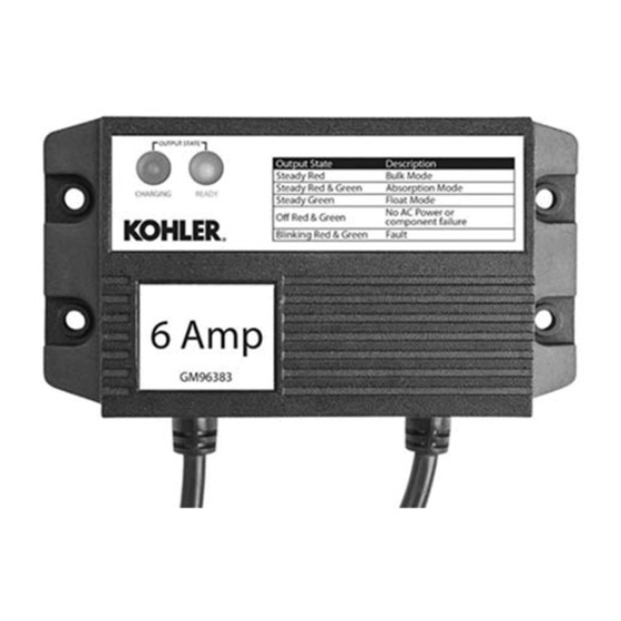 Kohler GM96386-KA1 Manuals