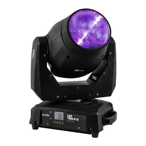 User Manuals: EuroLite TMH-X10 Moving-Head Beam