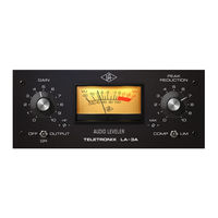 Universal Audio LA-3A Operating Instructions Manual