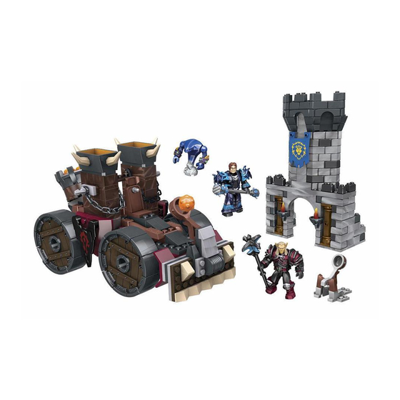 Mega Bloks World of WarCraft Demolisher Attack Manual