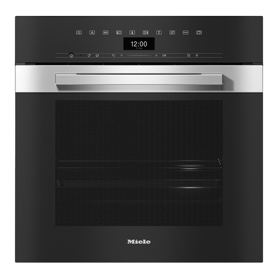 Miele DGC 7460 Operating And Installation Instructions