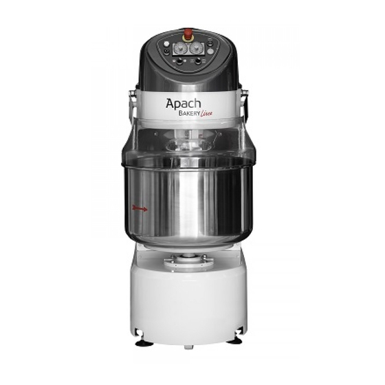Apach BAKERY line V Series Manuals