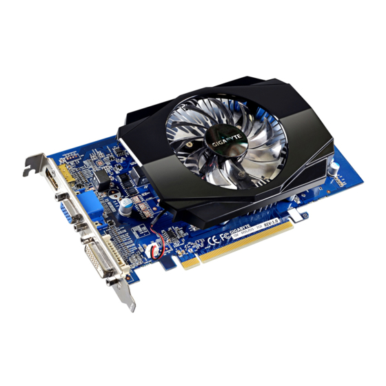 Gigabyte GV-R557D3-2GI User Manual