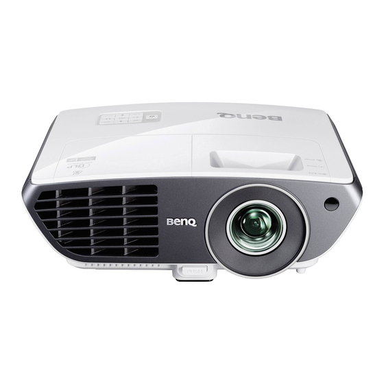 BenQ W700 User Manual