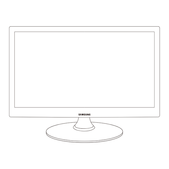 Samsung SyncMaster S19B150B LED Monitor Manuals