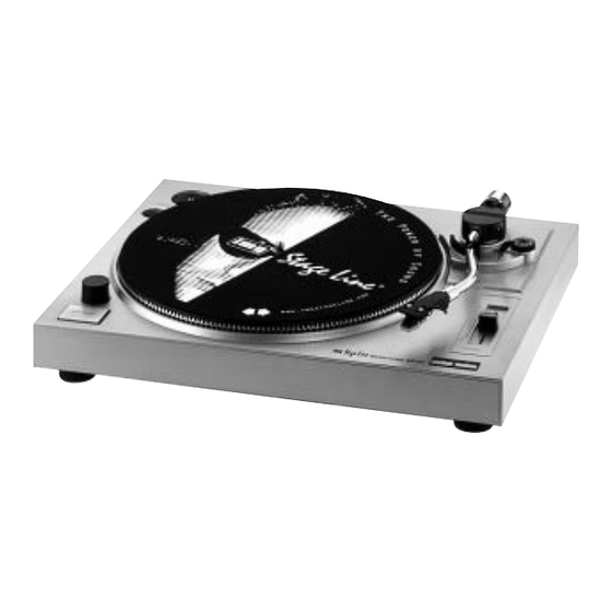 IMG STAGE LINE DJP-104P Instruction Manual