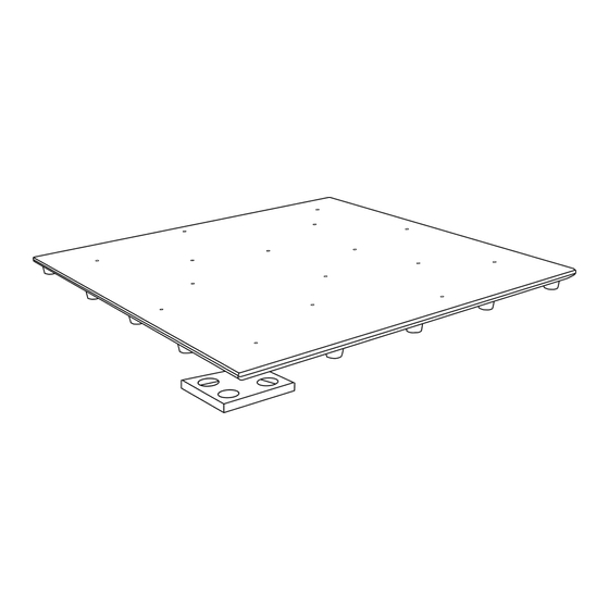 Show Tec Dancefloor Sparkle RGB V1 Manual