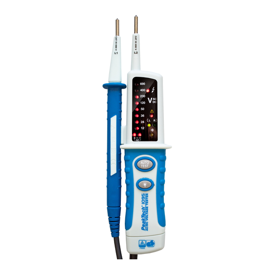 PeakTech 1090 Operation Manual