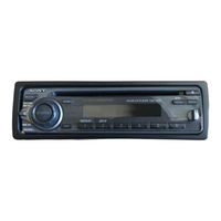 Sony CDX-4250 - Fm/am Compact Disc Changer System Operating Instructions Manual