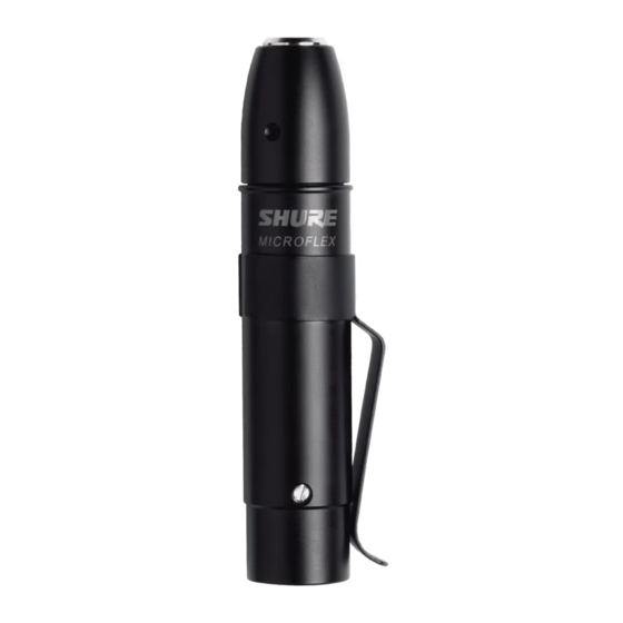 Shure Microflex RK100PK User Manual