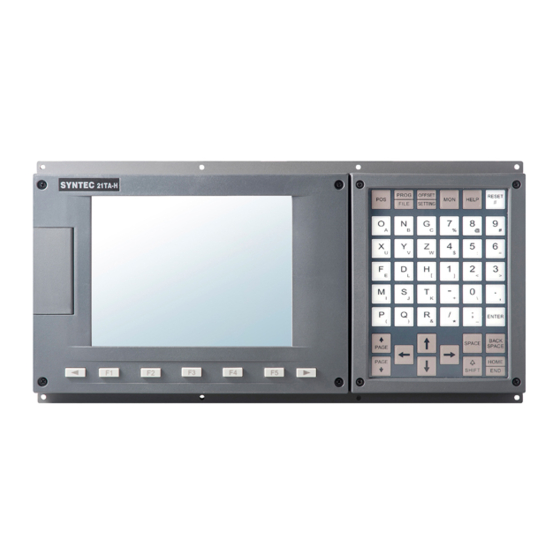 Syntec 60W-E Wood Operation Manual