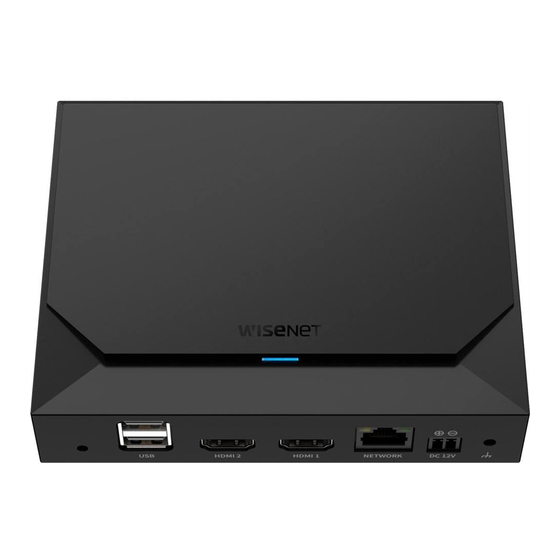 Hanwha Techwin Wisenet SPD-152 Quick Manual