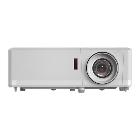 Optoma DLP ZH507+ User Manual