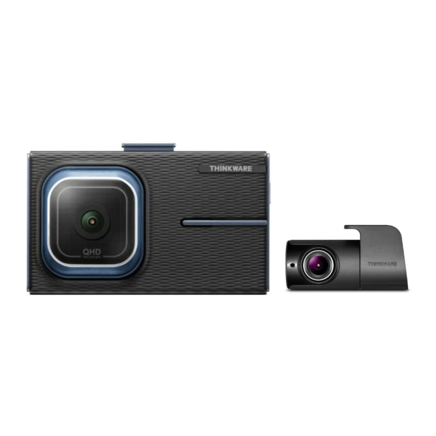 Thinkware X1000 - Dash Camera Quick Start Guide
