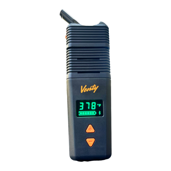 STORZ & BICKEL Venty Instructions For Use Manual