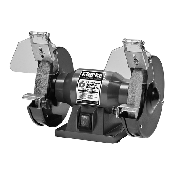 Clarke CBG150 Operating & Maintenance Instructions