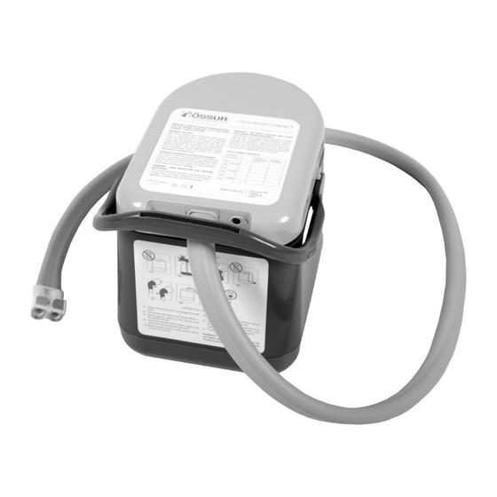 Össur COLD RUSH COMPACT Instructions For Use Manual