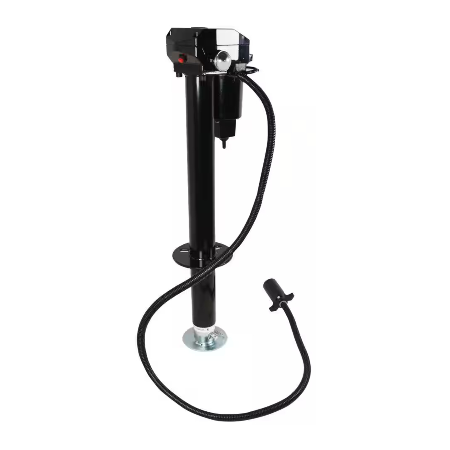Quick Products 3000, JQ-3000 - Electric Tongue Jack Manual