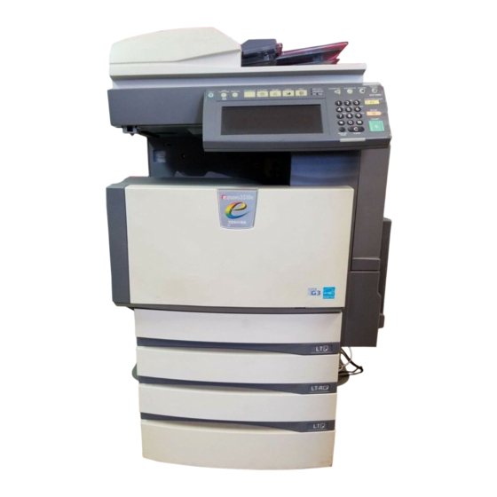 Toshiba e-STUDIO 2500c Quick Start Manual
