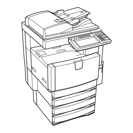 Toshiba e-Studio 2500c Operator's Manual