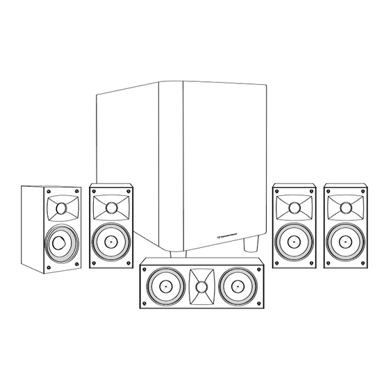 Cerwin-Vega CMX 5.1 SYSTEM Owner's Manual