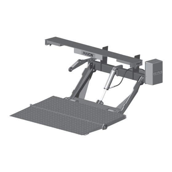 Maxon TE-25 Operation Manual
