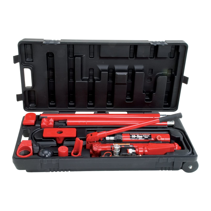 Porto-Power  B65114 Operating Instructions And Parts Manual