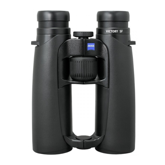 Zeiss VICTORY SF Instructions For Use Manual